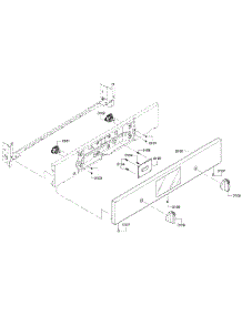 Control Panel parts for Bosch Wall Oven HBL5751UCC/01 from AppliancePartsPros.com