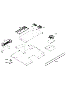 Pcb Assembly parts for Bosch Wall Oven HBN3450UC/03 from AppliancePartsPros.com