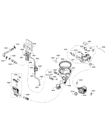 Pump Assembly parts for Bosch Dishwasher SHE55RF5UC/63 from AppliancePartsPros.com