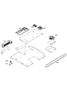 Pcb Assembly parts for Bosch Wall Oven HBN3450UC/02 from AppliancePartsPros.com