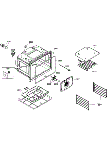 Oven Assembly parts for Bosch Wall Oven HBN3450UC/02 from AppliancePartsPros.com