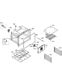 Oven Assembly parts for Bosch Wall Oven HBN3450UC/01 from AppliancePartsPros.com
