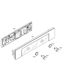 Control Panel parts for Bosch Wall Oven HBN5450UC/07 from AppliancePartsPros.com