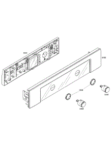 Control Panel parts for Bosch Wall Oven HBN5450UC/01 from AppliancePartsPros.com