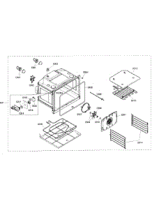 Oven Assembly parts for Bosch Wall Oven HBN5450UC/01 from AppliancePartsPros.com