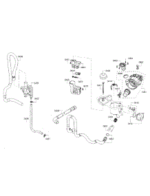 Pump Assembly parts for Bosch Dishwasher SHX3AR55UC/18 from AppliancePartsPros.com