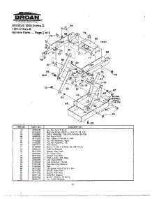 Trash Compartment-Pg 2 parts for Broan Compactor 1051-D THRU G from AppliancePartsPros.com