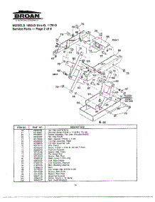 Trash Compactor-Pg 2 parts for Broan Compactor 1055-D THRU G from AppliancePartsPros.com