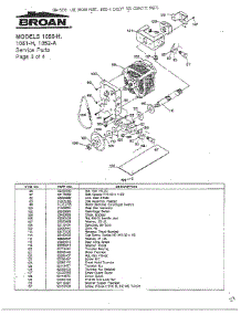 Trash Compactor Page 3 parts for Broan Compactor 1052A from AppliancePartsPros.com