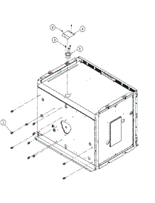 Cabinet 2 parts for Dacor Wall Oven PO230GN from AppliancePartsPros.com