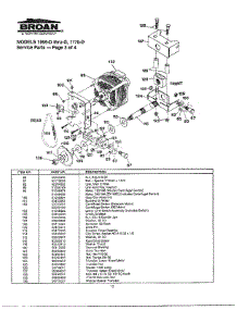 Trash Compactor-Pg 3 parts for Broan Compactor 1170-D from AppliancePartsPros.com