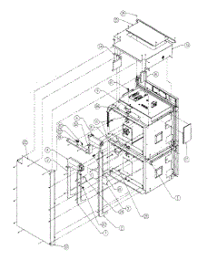Cabinet 2 parts for Dacor Wall Oven DO230 from AppliancePartsPros.com