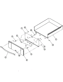 Drawer Assembly parts for Dacor Warming Drawer RWDV30 from AppliancePartsPros.com