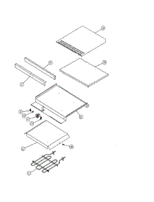 Chassis-2 parts for Dacor Warming Drawer IWO24 from AppliancePartsPros.com