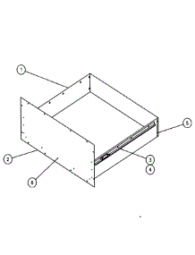 Drawer Assembly parts for Dacor Warming Drawer IWO27 from AppliancePartsPros.com