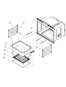 Oven Interior 1 parts for Dacor Wall Oven EO127SBC from AppliancePartsPros.com