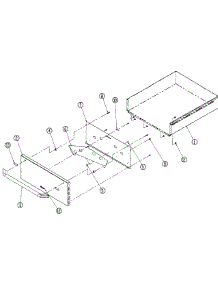 Drawer parts for Dacor Warming Drawer EWD30SCH from AppliancePartsPros.com
