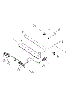 Manifold Assembly parts for Dacor Range ERSD36LP from AppliancePartsPros.com