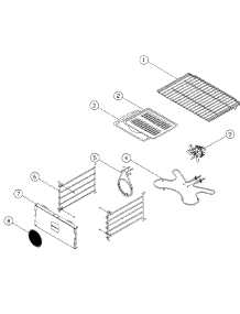 Components parts for Dacor Range ERDE48LPH from AppliancePartsPros.com