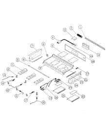Top Assembly parts for Dacor Range ERDE48LP from AppliancePartsPros.com