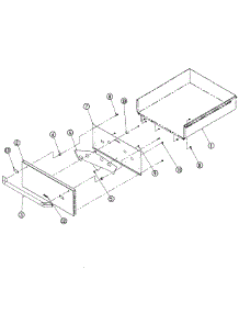Drawer Assembly parts for Dacor Warming Drawer EWD30B from AppliancePartsPros.com