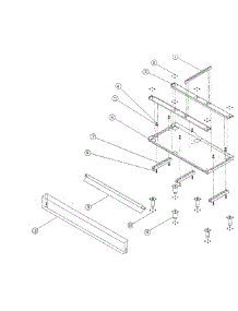Base Assembly parts for Dacor Range ERDE48LP from AppliancePartsPros.com