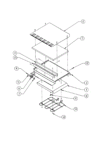 Top Can Assembly parts for Dacor Warming Drawer PW27 from AppliancePartsPros.com
