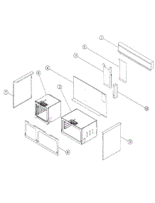 Sub-Chassis parts for Dacor Range ERDE48NG from AppliancePartsPros.com
