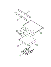 Chassis-2 parts for Dacor Warming Drawer EWO24 from AppliancePartsPros.com