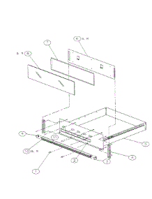 Drawer Assembly parts for Dacor Warming Drawer TDWO27 from AppliancePartsPros.com