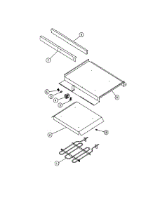 Chassis-2 parts for Dacor Warming Drawer MWO27 from AppliancePartsPros.com