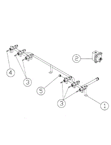 Manifold parts for Dacor Range ERDE36LP from AppliancePartsPros.com