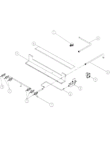 Manifold parts for Dacor Range ERD36LP from AppliancePartsPros.com