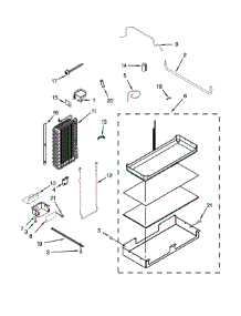 Lower Unit  /  Tube Parts parts for Dacor Refrigerator DYF48BNDI00 from AppliancePartsPros.com