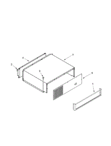 Top Grille & Unit parts for Dacor Refrigerator DYF42BNDI00 from AppliancePartsPros.com