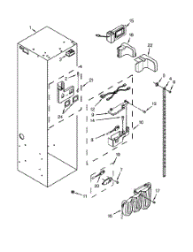 Liner Parts parts for Dacor Refrigerator DYF42BIWS00 from AppliancePartsPros.com