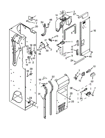 Liner & Air Flow Parts parts for Dacor Refrigerator DYF42BIWS00 from AppliancePartsPros.com