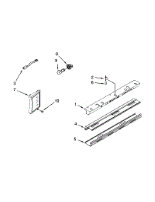 Control Panel parts for Dacor Refrigerator DYF42BIWS00 from AppliancePartsPros.com