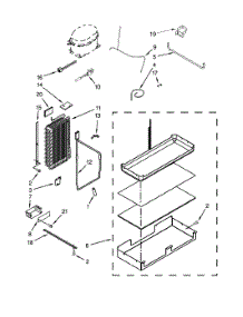 Lower Unit & Tube Parts parts for Dacor Refrigerator DYF42BIWS00 from AppliancePartsPros.com