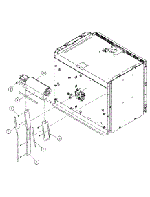 Single Fan parts for Dacor Wall Oven EO227SBC from AppliancePartsPros.com