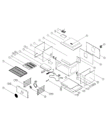 36" Cell Assembly parts for Dacor Range ERD48LP from AppliancePartsPros.com