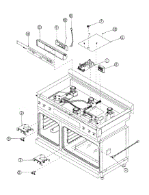 Control Panel parts for Dacor Range ER48DSCHNGH from AppliancePartsPros.com