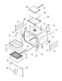 Oven Assembly parts for Dacor Range ER30DSRSCHLP from AppliancePartsPros.com