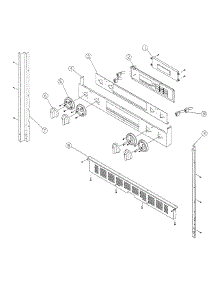 Control Panel parts for Dacor Range ERD30S06LP from AppliancePartsPros.com