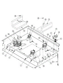 Sub Cooktop parts for Dacor Cooktop DRT304SNGH from AppliancePartsPros.com