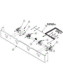 Manifold parts for Dacor Cooktop DRT304SNGH from AppliancePartsPros.com