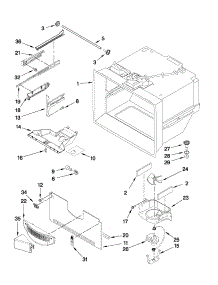 Freezer Liner Parts parts for Dacor Refrigerator EF36BNNFSS11 from AppliancePartsPros.com