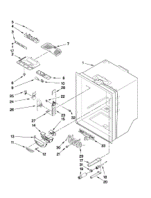 Refrigerator Liner Parts parts for Dacor Refrigerator EF36BNNFSS11 from AppliancePartsPros.com