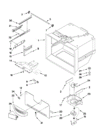 Freezer Liner Parts parts for Dacor Refrigerator EF36BNNFSSPD from AppliancePartsPros.com