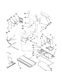 Unit Parts parts for Dacor Refrigerator EF36BNNFSSPD from AppliancePartsPros.com